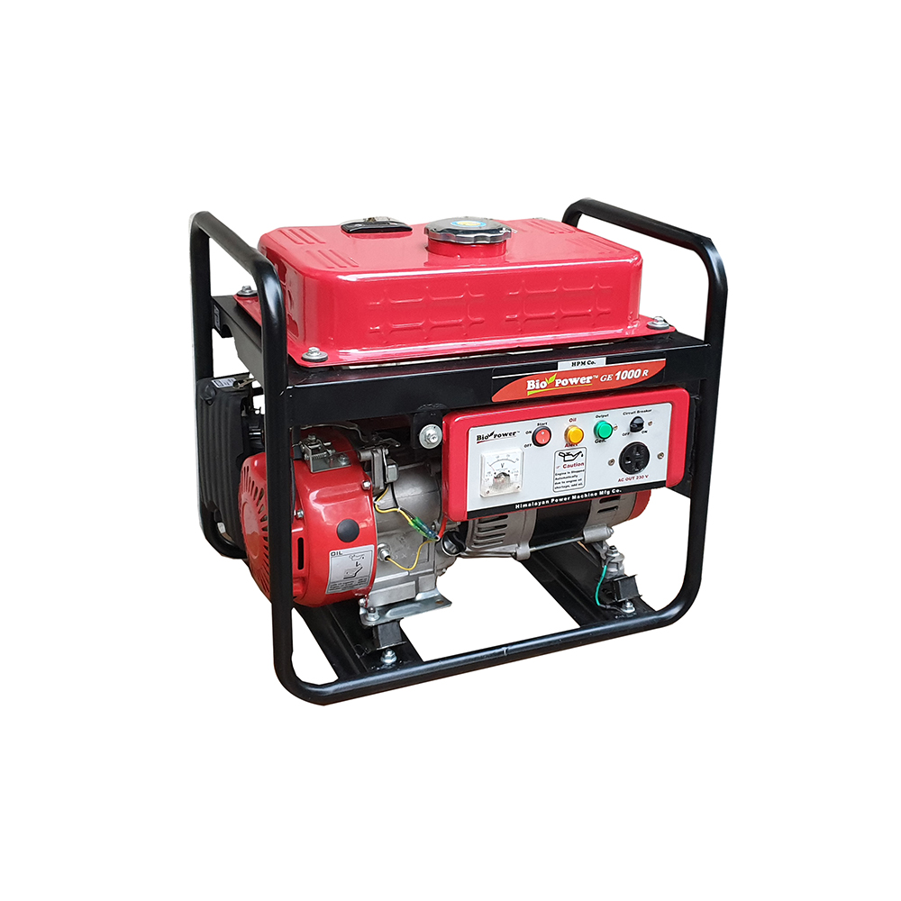 1 KVA ultra light weight portable  Petrol Generator, Recoil Start Model GE-1000R,  